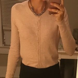 Powder Pink Cardigan + will throw in the necklace free if you want :)